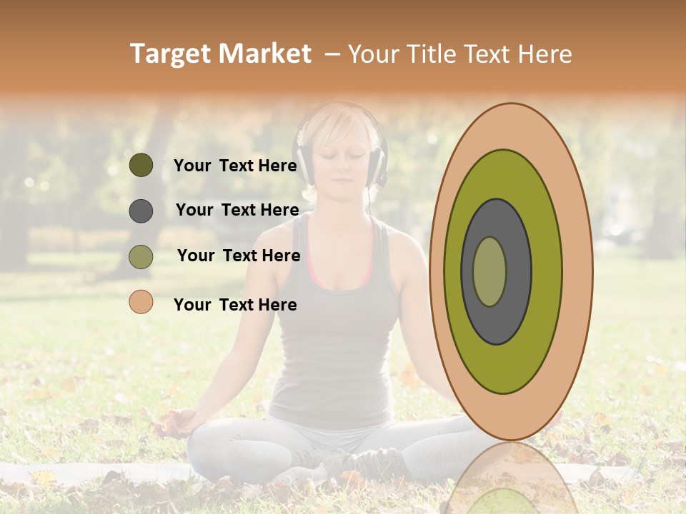 Relaxation Zenlike Meditating PowerPoint Template