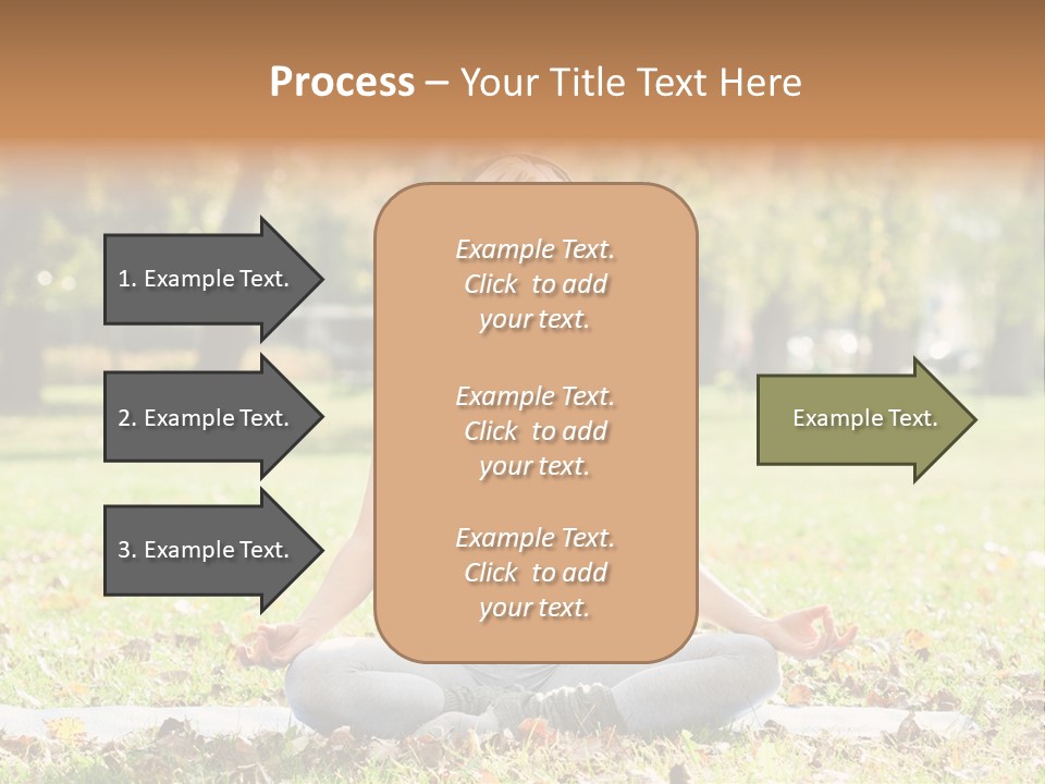 Relaxation Zenlike Meditating PowerPoint Template