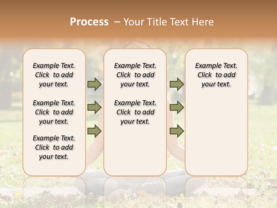Relaxation Zenlike Meditating PowerPoint Template
