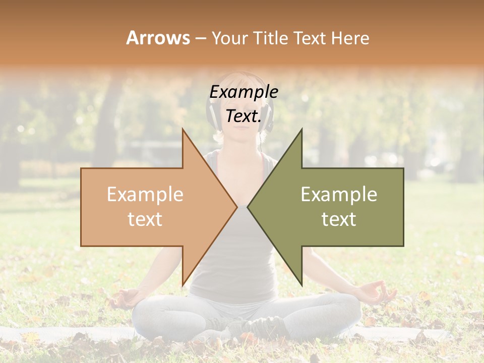 Relaxation Zenlike Meditating PowerPoint Template