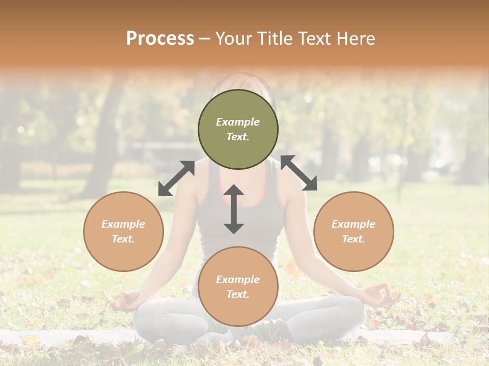 Relaxation Zenlike Meditating PowerPoint Template