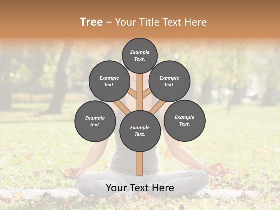 Relaxation Zenlike Meditating PowerPoint Template