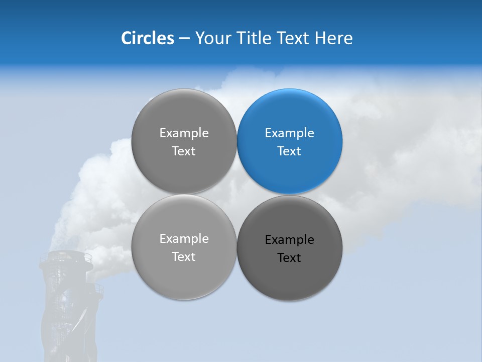 Carbon Plant Chemical PowerPoint Template