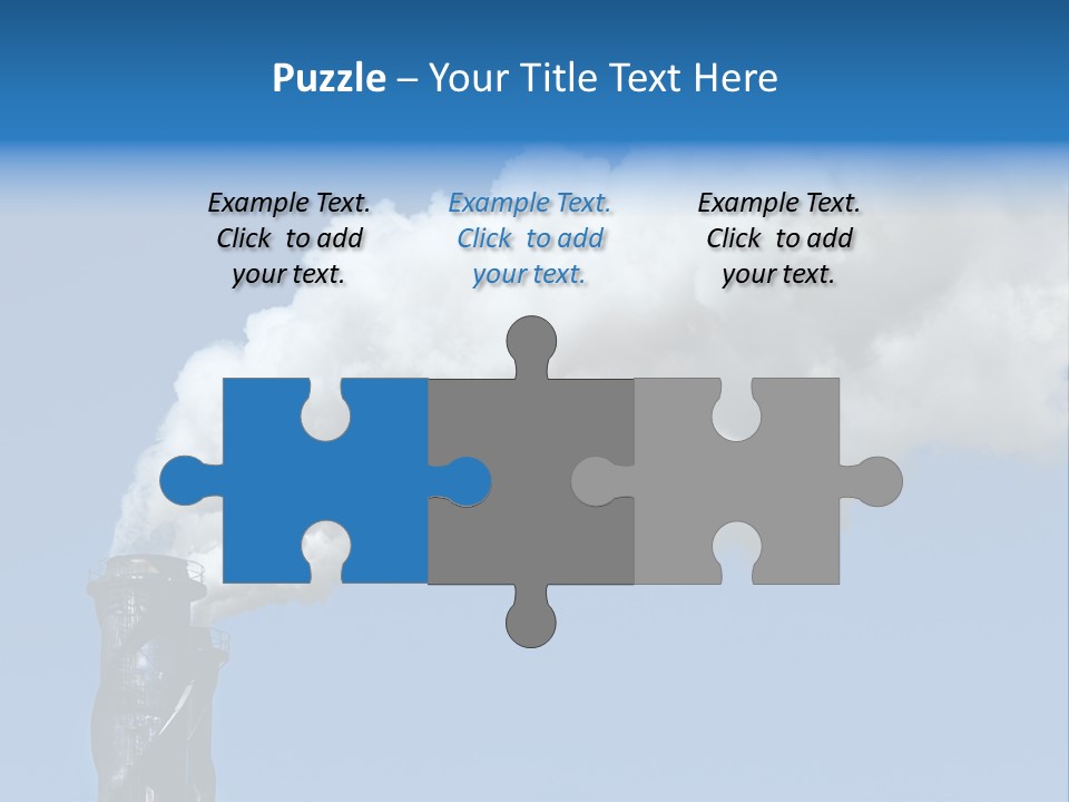 Carbon Plant Chemical PowerPoint Template