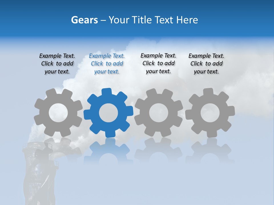 Carbon Plant Chemical PowerPoint Template