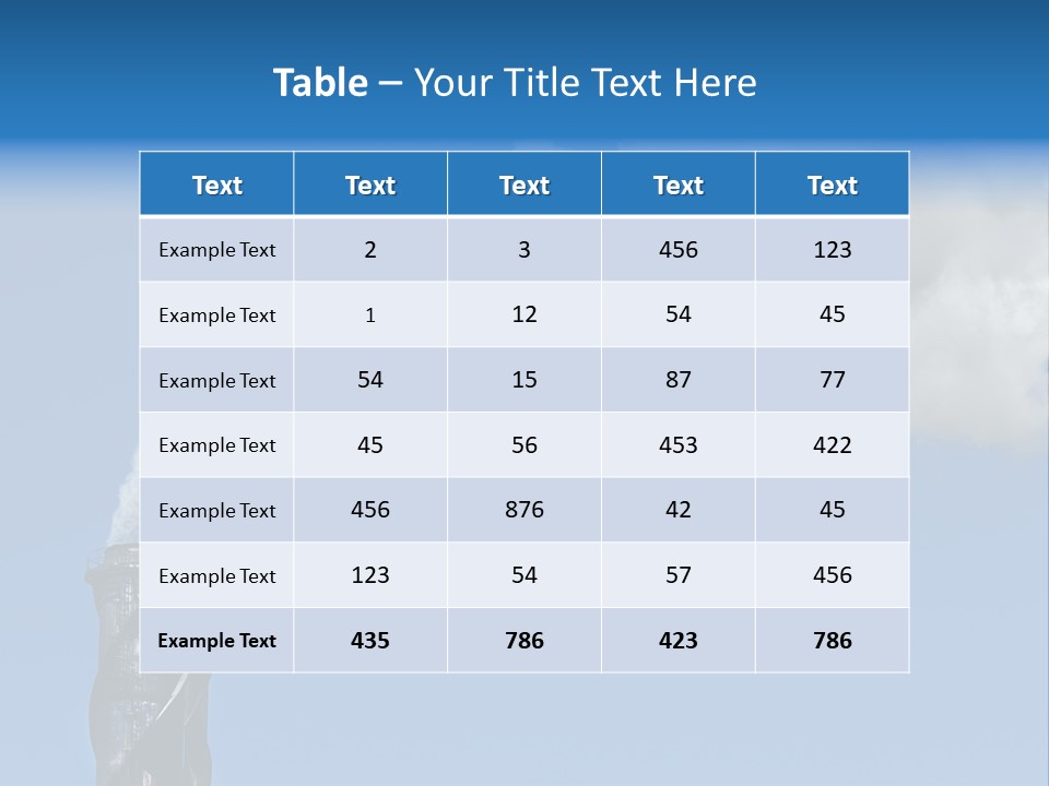 Carbon Plant Chemical PowerPoint Template