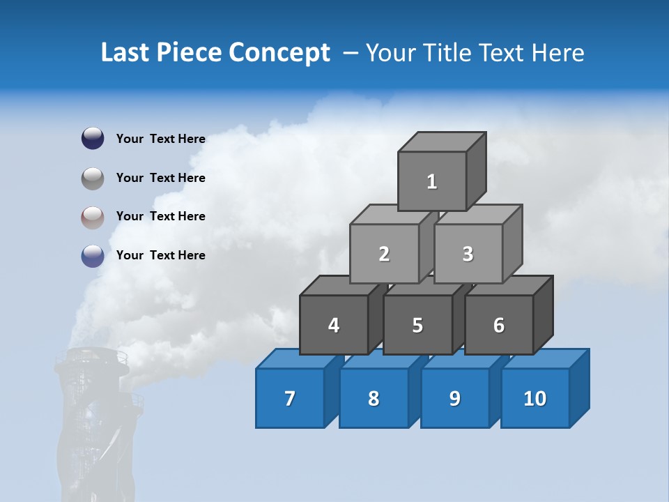 Carbon Plant Chemical PowerPoint Template