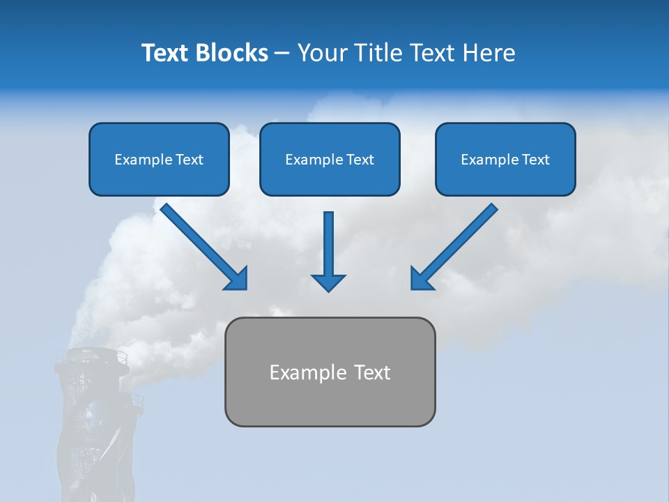 Carbon Plant Chemical PowerPoint Template