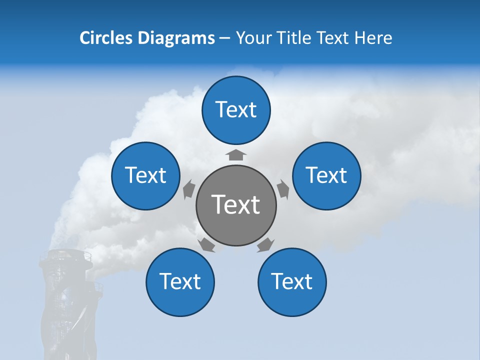 Carbon Plant Chemical PowerPoint Template