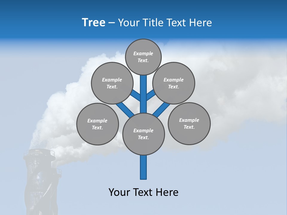 Carbon Plant Chemical PowerPoint Template