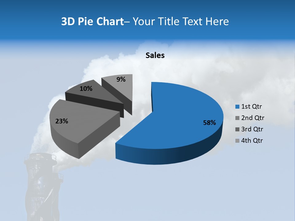 Carbon Plant Chemical PowerPoint Template