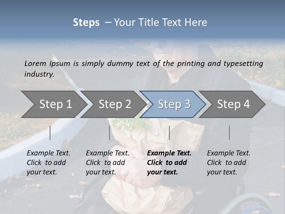 Customer Outdoors Lifestyle PowerPoint Template