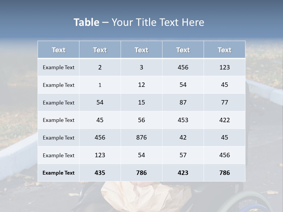 Customer Outdoors Lifestyle PowerPoint Template