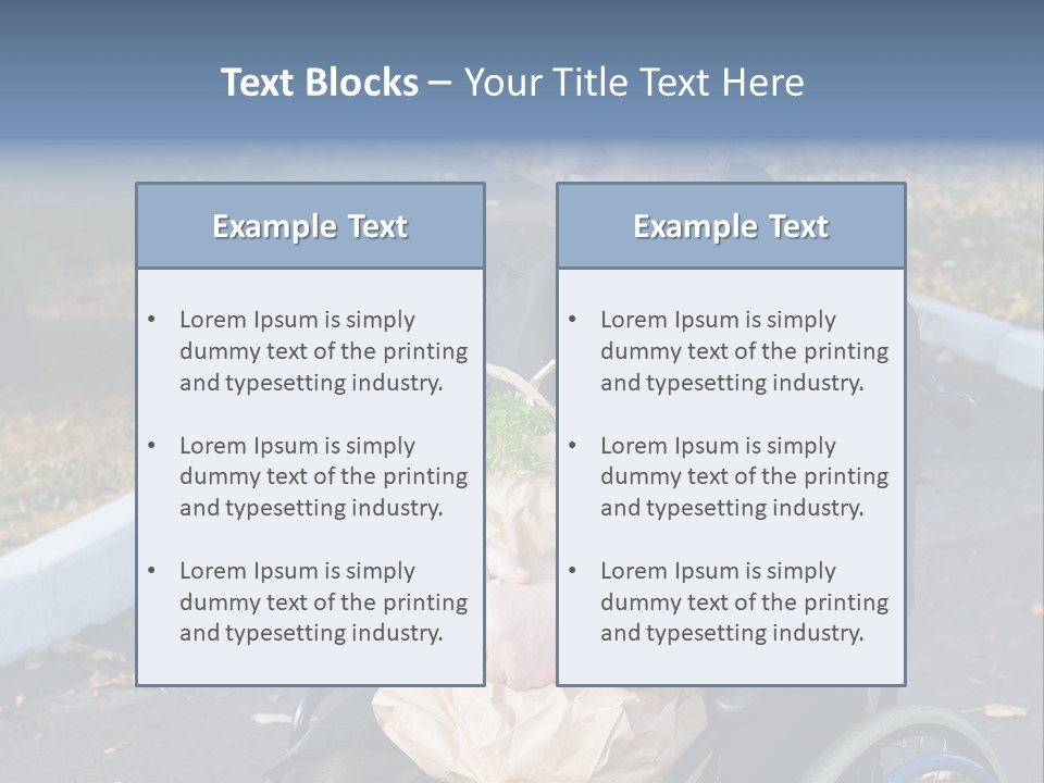 Customer Outdoors Lifestyle PowerPoint Template