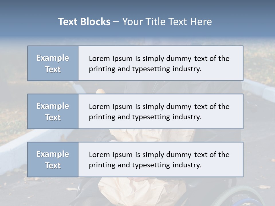 Customer Outdoors Lifestyle PowerPoint Template