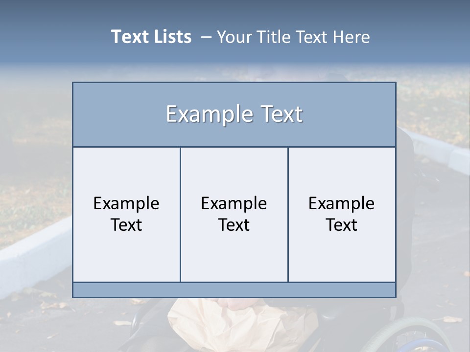 Customer Outdoors Lifestyle PowerPoint Template