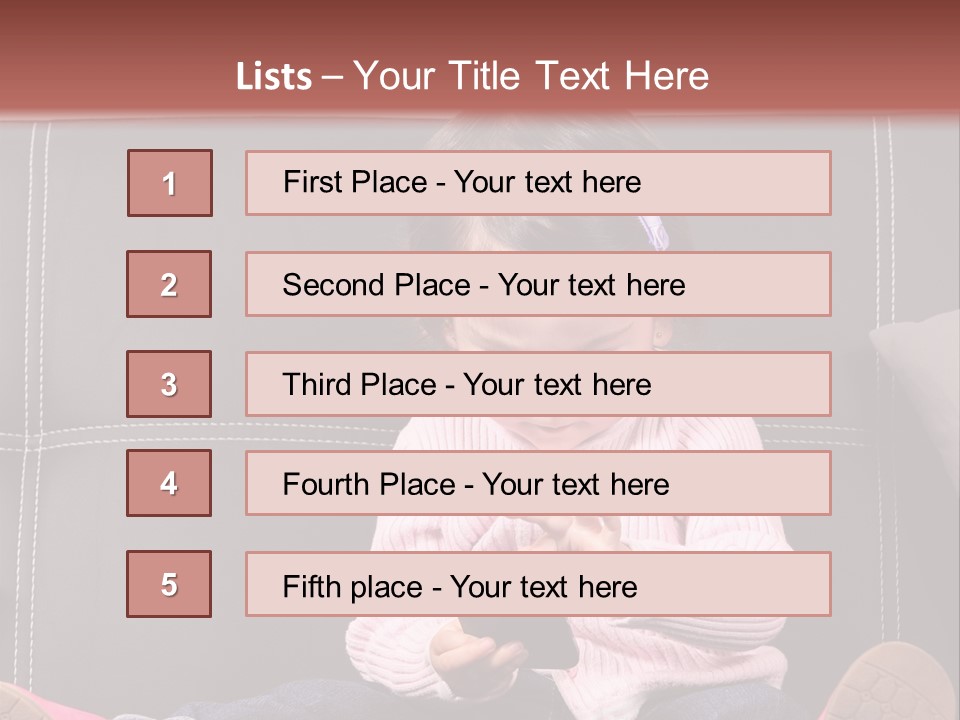 Infant Child Interior PowerPoint Template