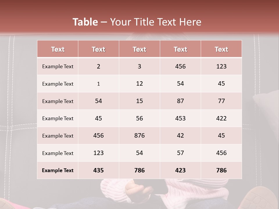 Infant Child Interior PowerPoint Template