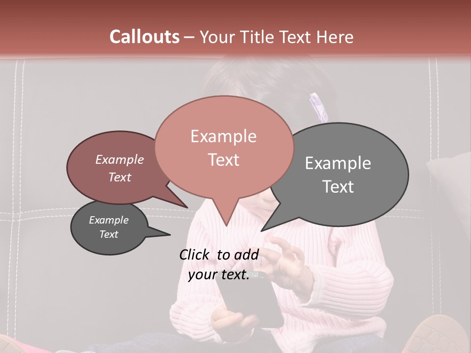 Infant Child Interior PowerPoint Template