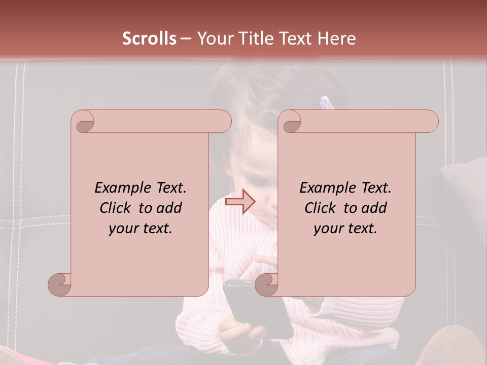 Infant Child Interior PowerPoint Template