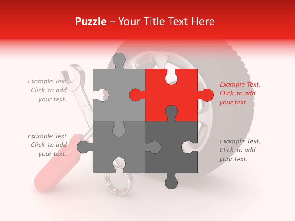 Garage Record Service PowerPoint Template