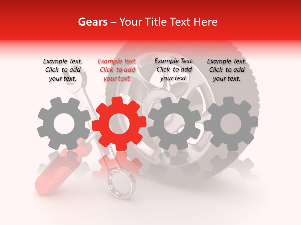 Garage Record Service PowerPoint Template