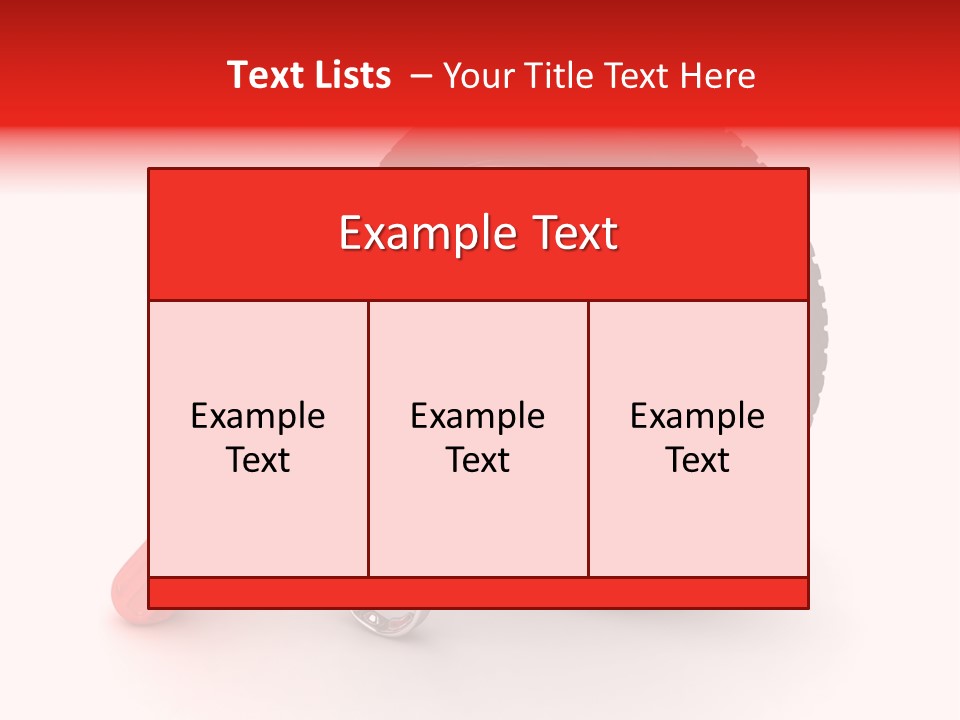 Garage Record Service PowerPoint Template