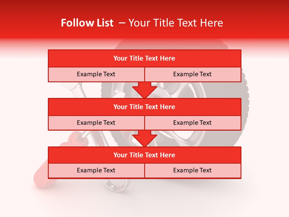 Garage Record Service PowerPoint Template