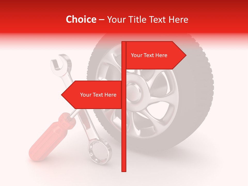 Garage Record Service PowerPoint Template