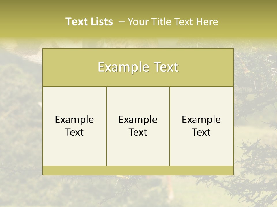 Tier Africa Big PowerPoint Template