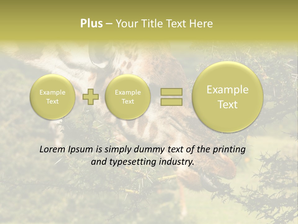 Tier Africa Big PowerPoint Template