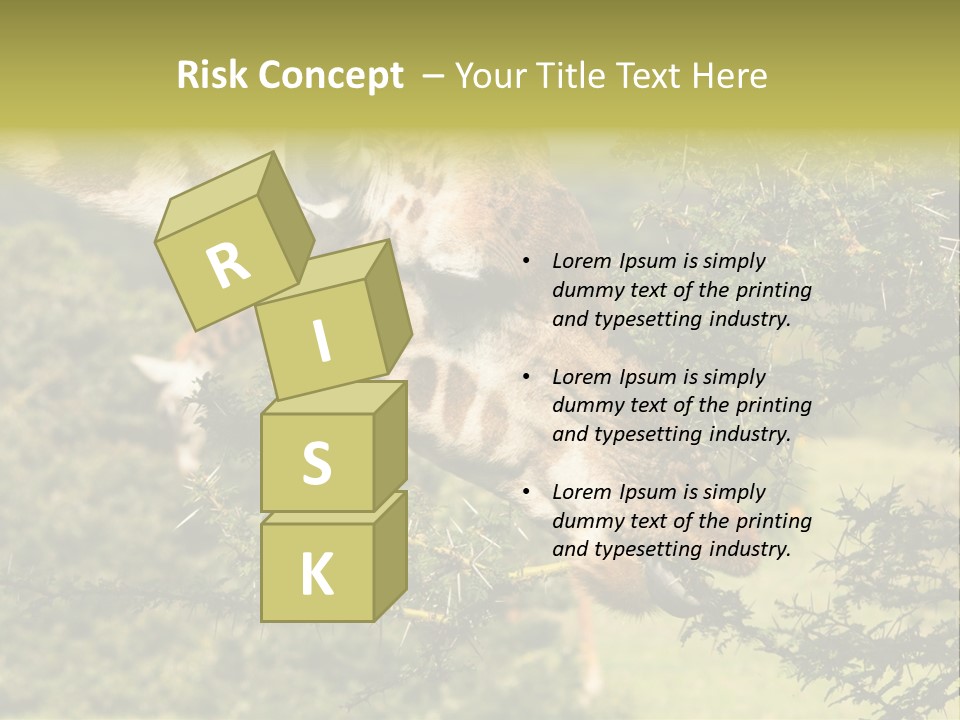 Tier Africa Big PowerPoint Template