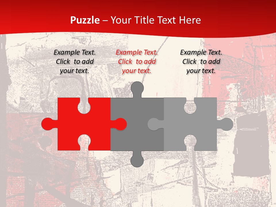 Busy Blurred People Anonymous PowerPoint Template