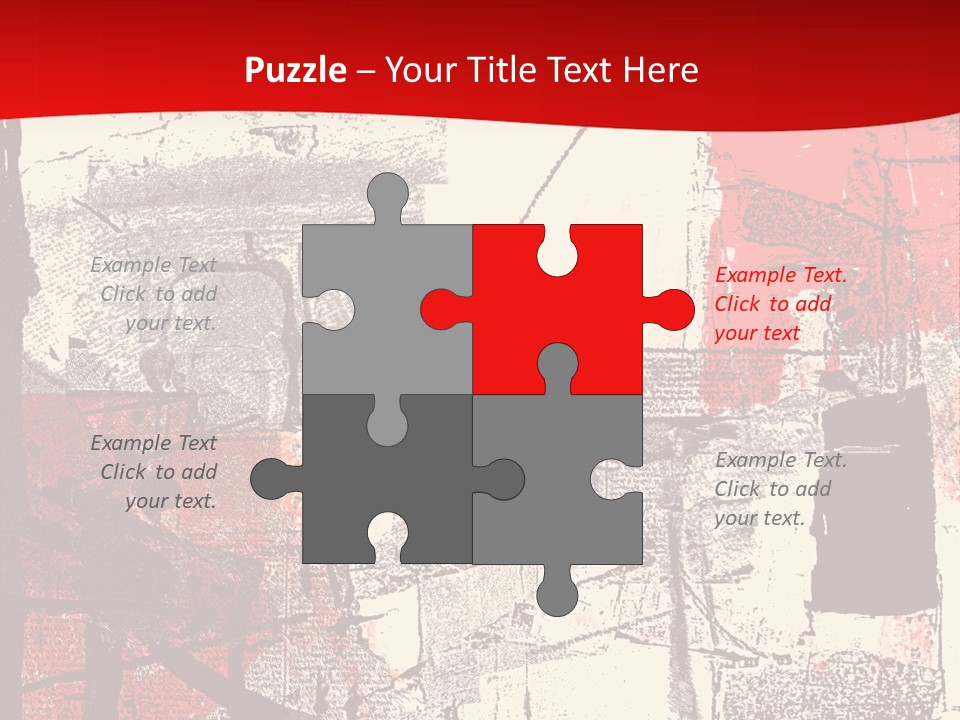 Busy Blurred People Anonymous PowerPoint Template