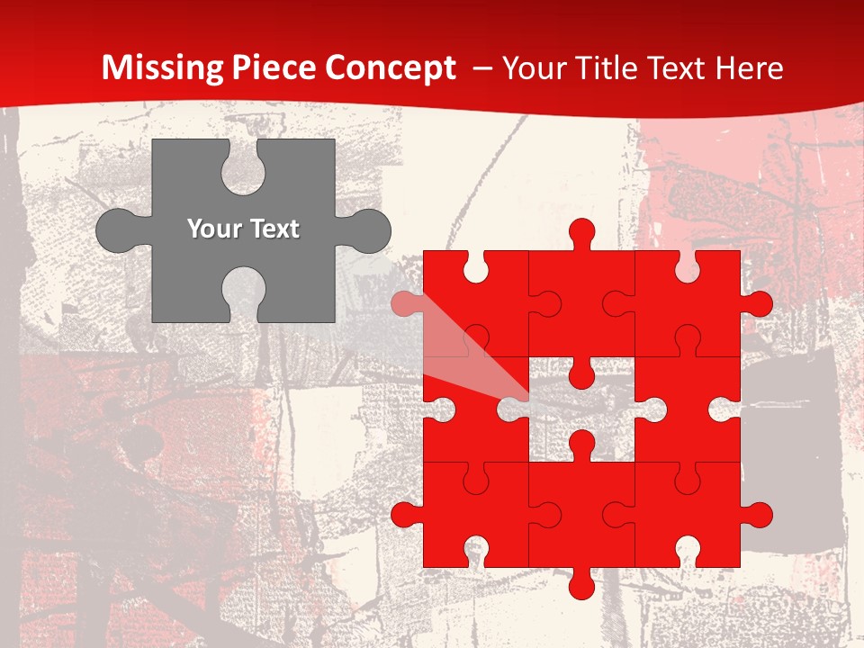 Busy Blurred People Anonymous PowerPoint Template