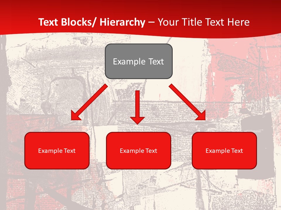 Busy Blurred People Anonymous PowerPoint Template