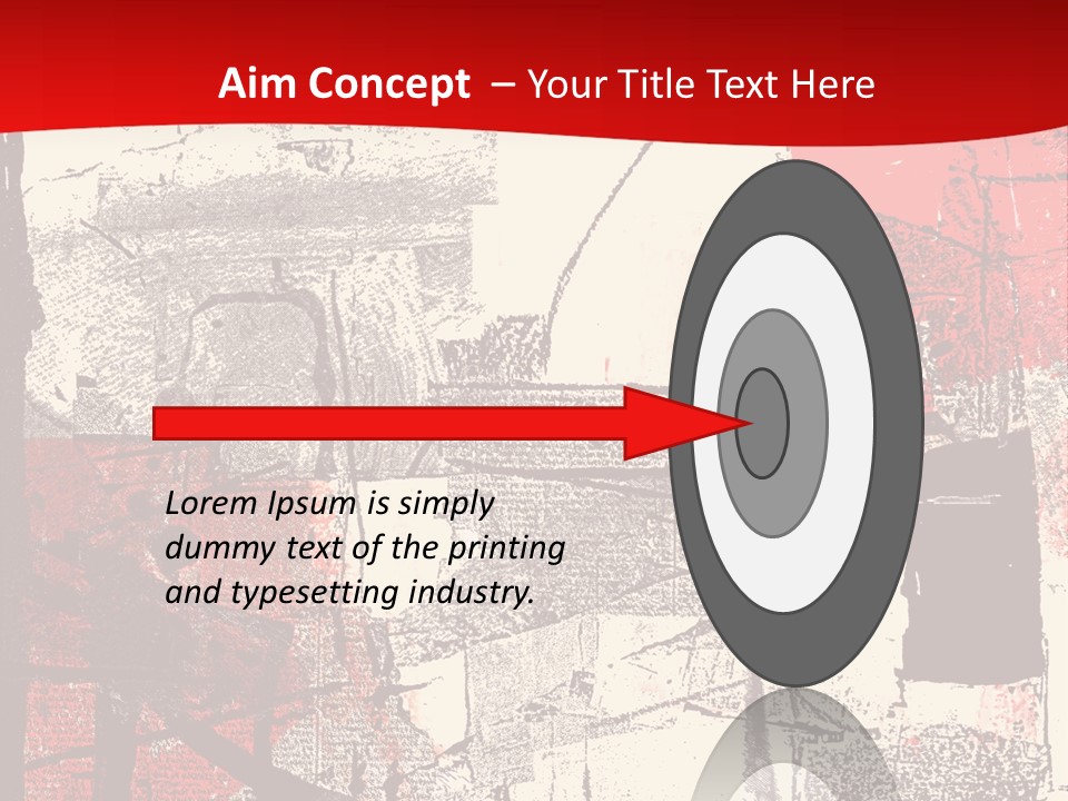 Busy Blurred People Anonymous PowerPoint Template