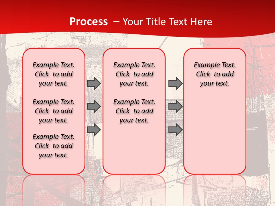 Busy Blurred People Anonymous PowerPoint Template