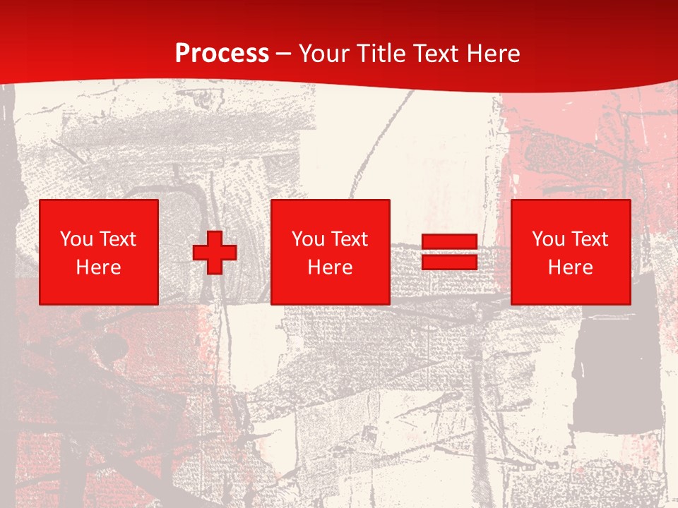 Busy Blurred People Anonymous PowerPoint Template