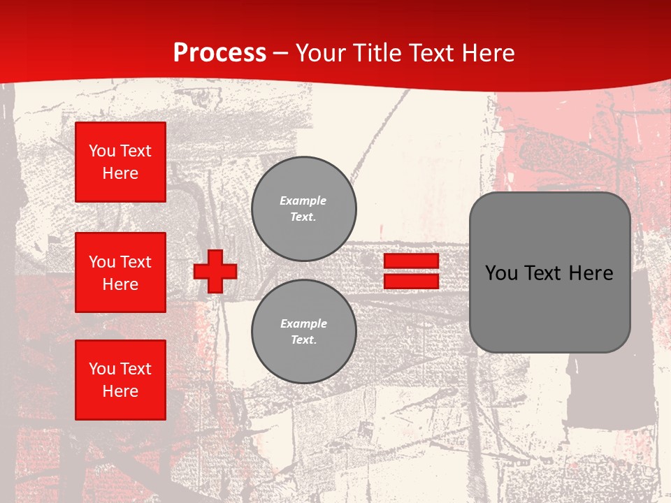 Busy Blurred People Anonymous PowerPoint Template
