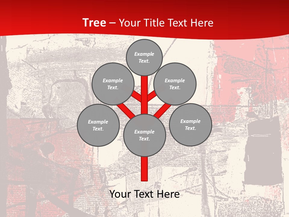 Busy Blurred People Anonymous PowerPoint Template