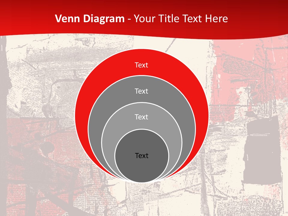 Busy Blurred People Anonymous PowerPoint Template