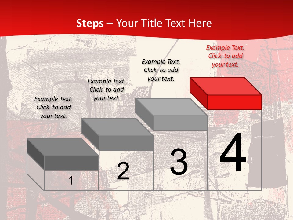 Busy Blurred People Anonymous PowerPoint Template