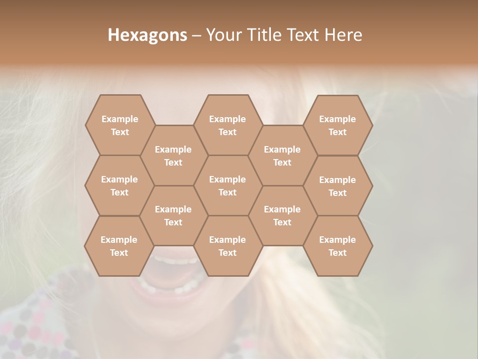 Serious Sad Child PowerPoint Template