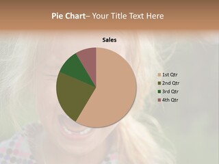 Serious Sad Child PowerPoint Template