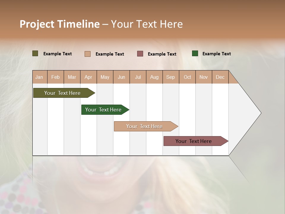Serious Sad Child PowerPoint Template