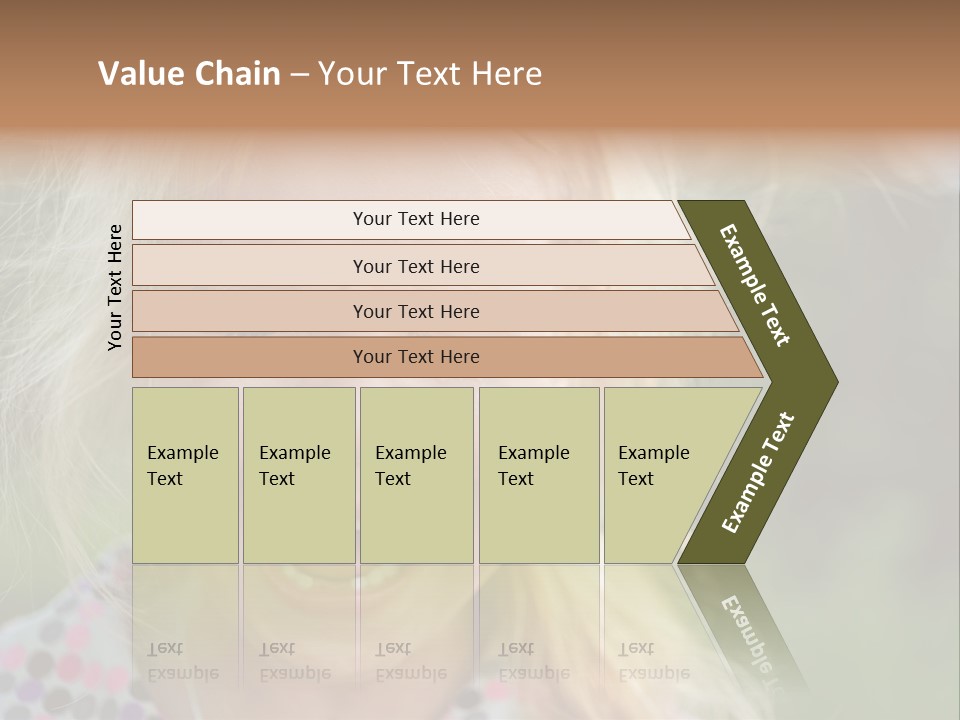 Serious Sad Child PowerPoint Template