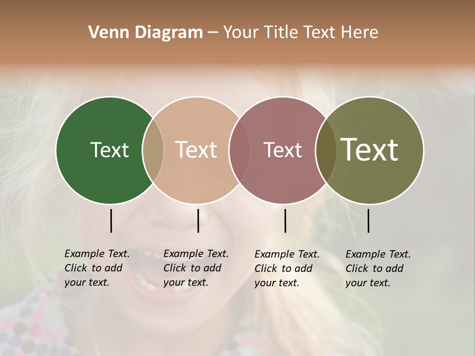 Serious Sad Child PowerPoint Template