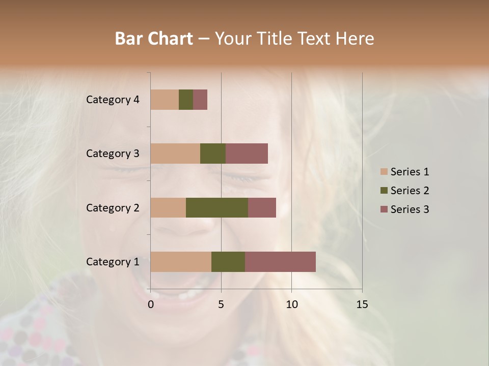 Serious Sad Child PowerPoint Template