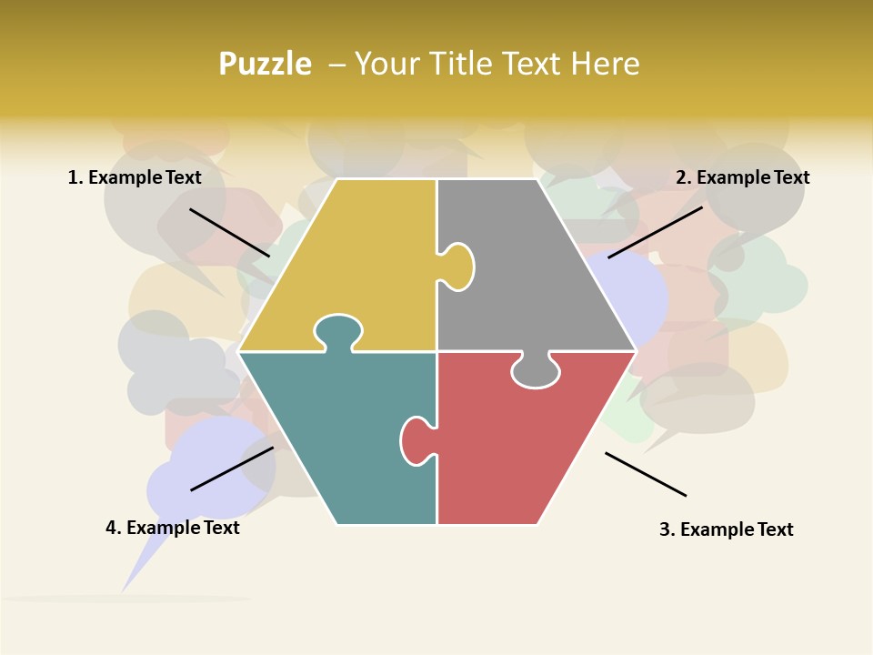 Bubbles Vector Answer PowerPoint Template